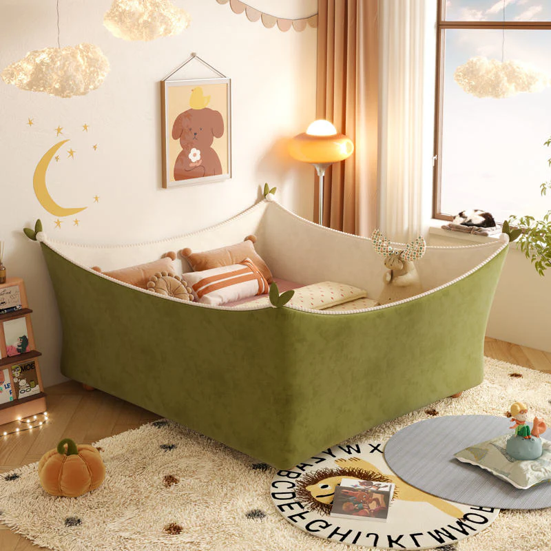 Unlimited Fun Modern Pocket Guardrail Children Bedroom Bed - Image 2