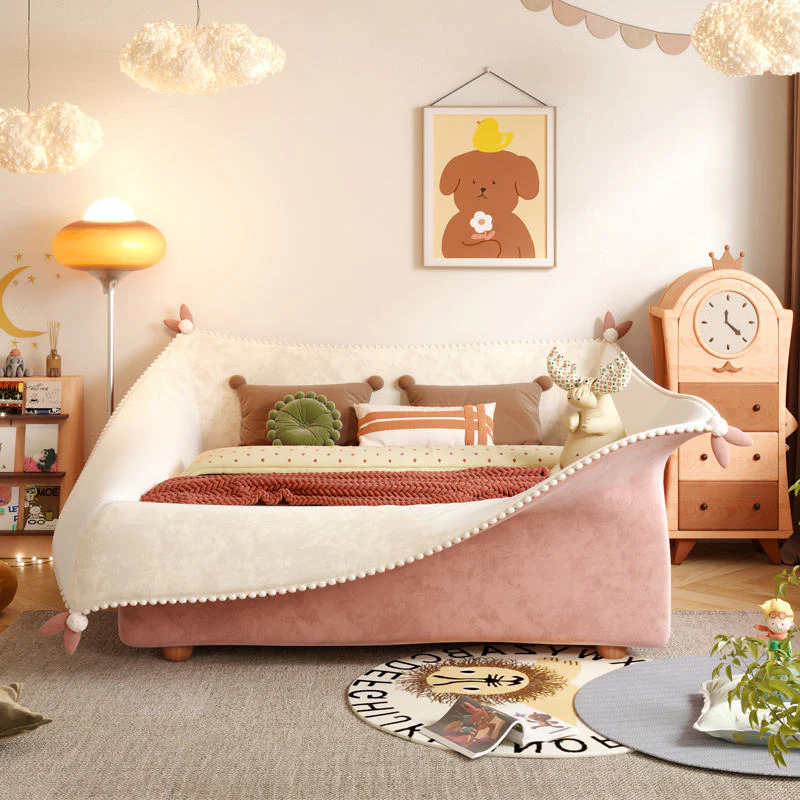 Unlimited Fun Modern Pocket Guardrail Children Bedroom Bed - Image 3