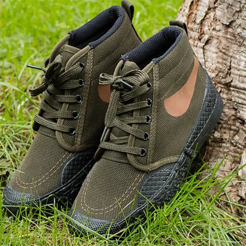 Urban Military Camouflage Tactical Boots - Image 4