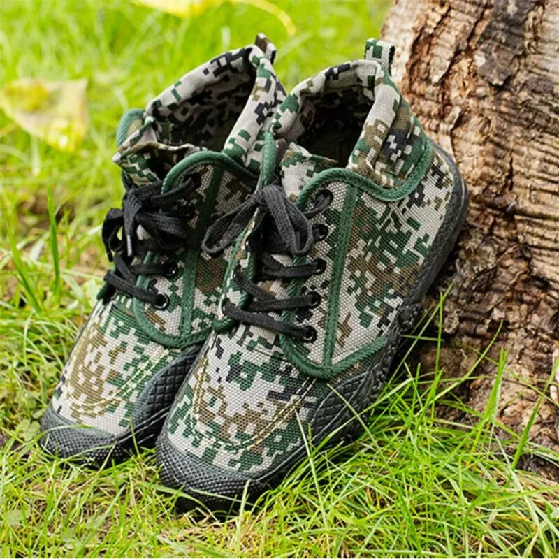 Urban Military Camouflage Tactical Boots - Image 5