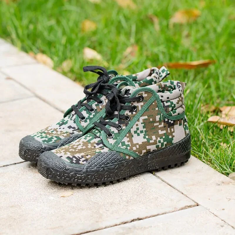 Urban Military Camouflage Tactical Boots - Image 6