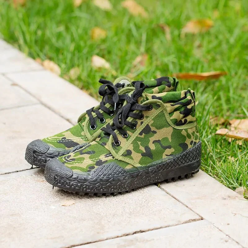 Urban Military Camouflage Tactical Boots - Image 8