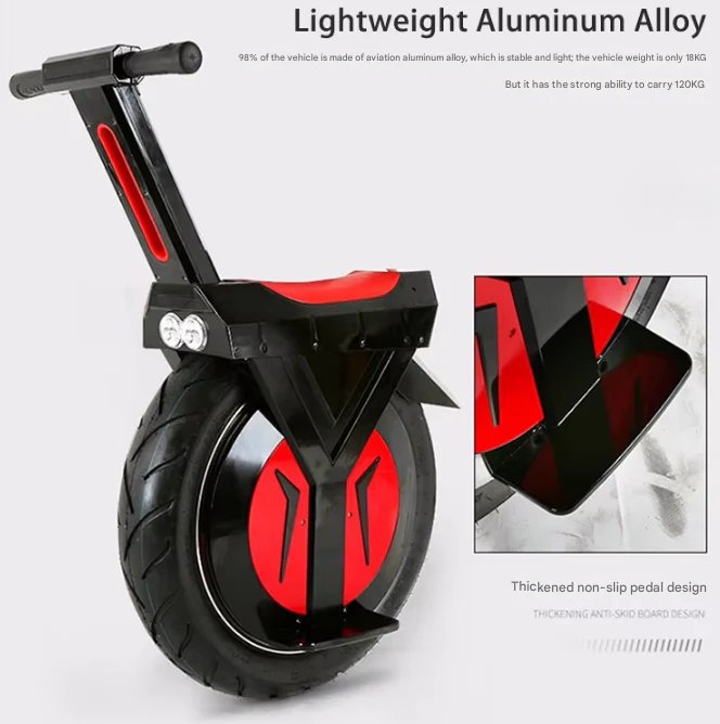 Urban Mobility Self-Balancing One-Wheel Electric Motorcycle - Image 3