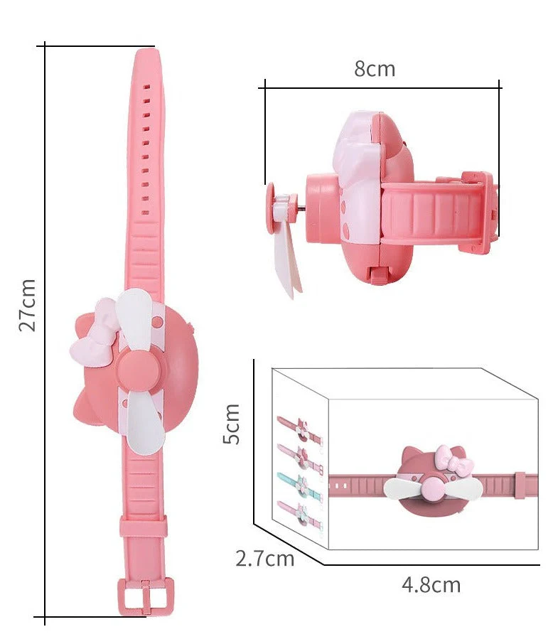 USB Bracelet Mini Cooling Fan - Image 7