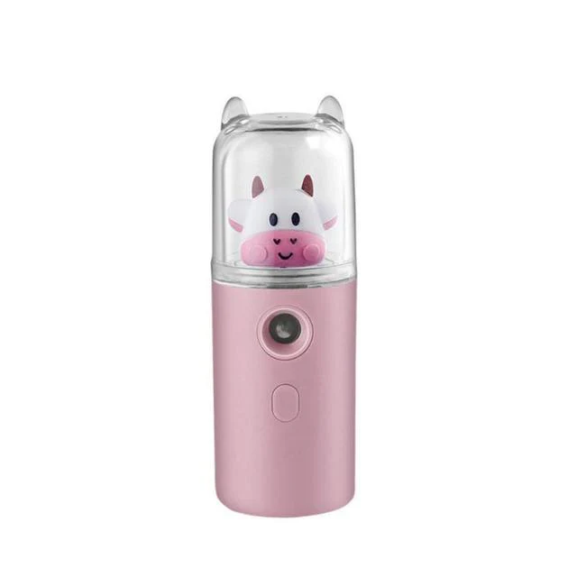 USB Cartoon Animal Rechargeable Mini Face Steamer - Image 11