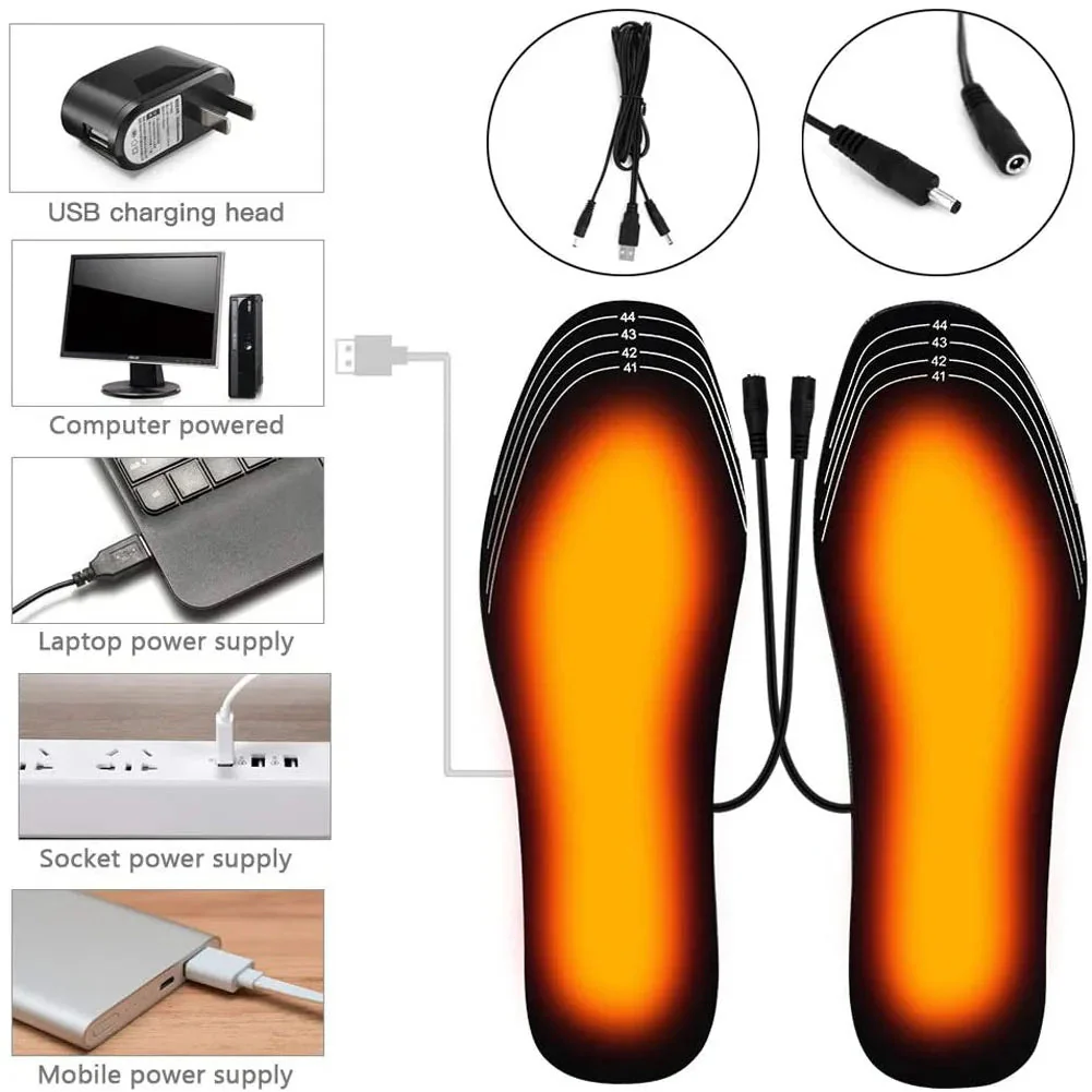 USB Heated Warm Shoe Insoles - Image 4