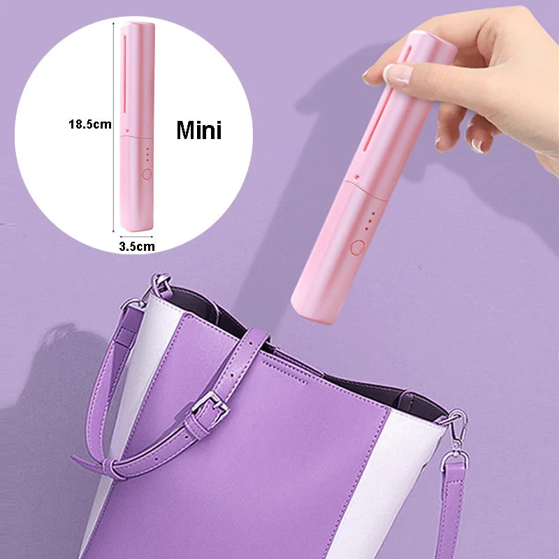 USB Powered Smart Heat Iron Comb Hair Straightener - Image 2