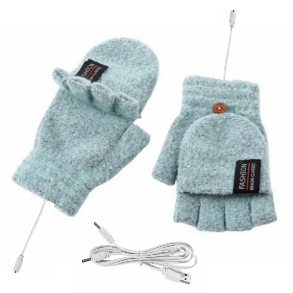 USB Rechargeable Warm Wave Heated Gloves - Image 11