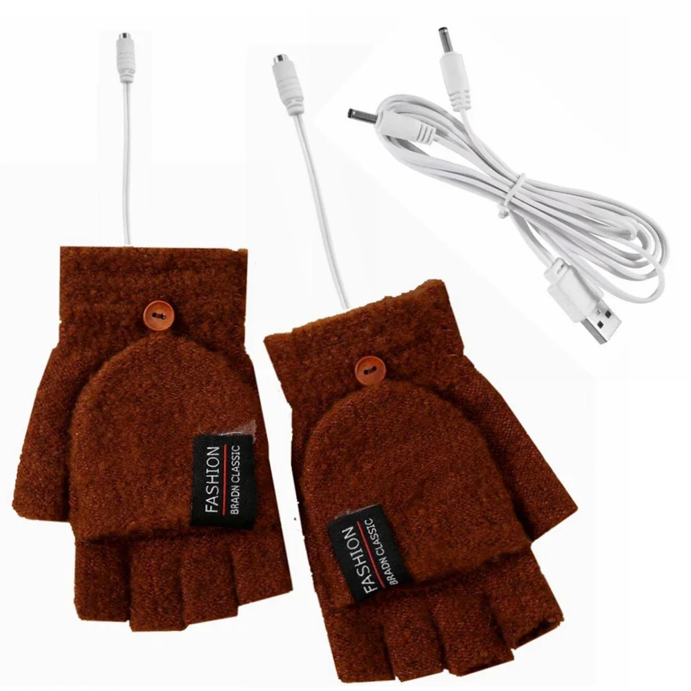 USB Rechargeable Warm Wave Heated Gloves - Image 13
