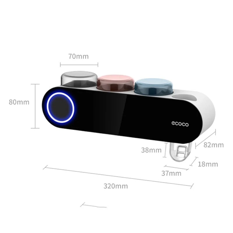 UV Sanitizer Toothbrush Holder Bathroom Organizer - Image 4
