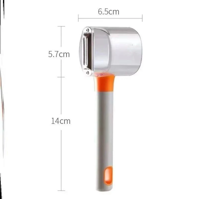 Vegetable Fruit Spill Free Storage Peeler - Image 7