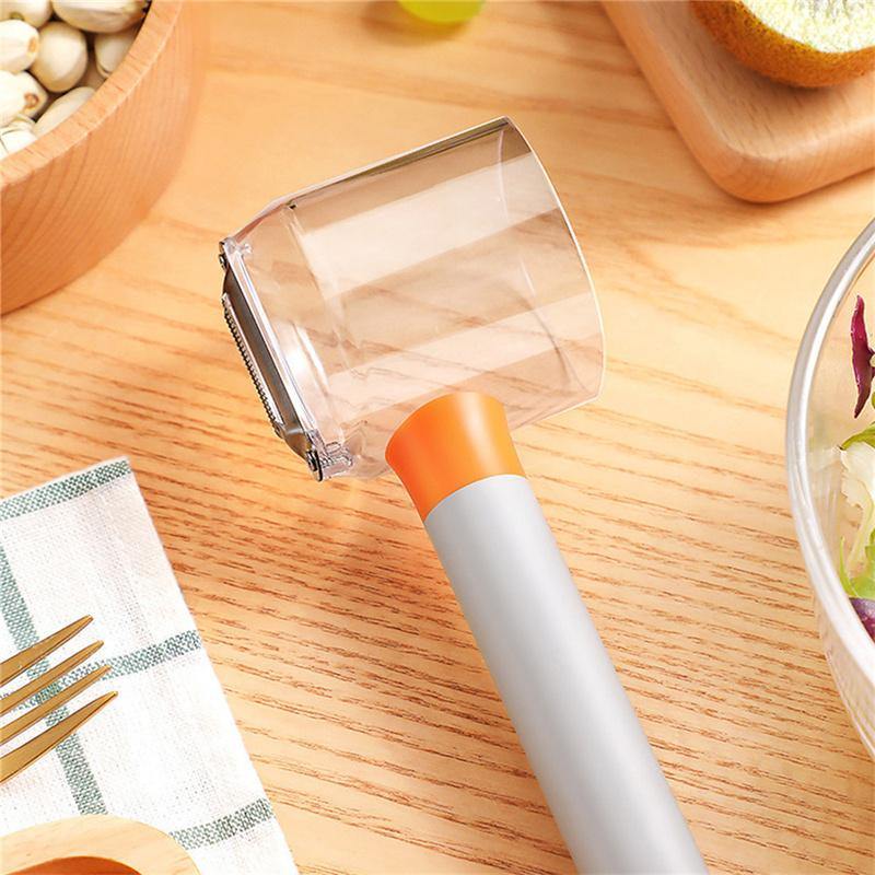 Vegetable Fruit Spill Free Storage Peeler - Image 8