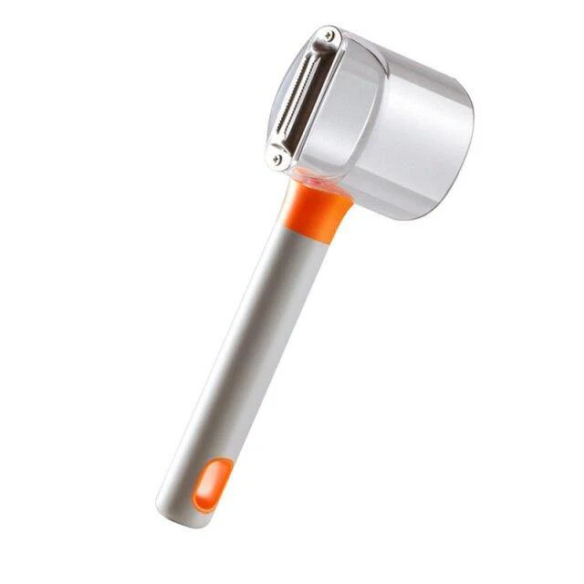 Vegetable Fruit Spill Free Storage Peeler - Image 9