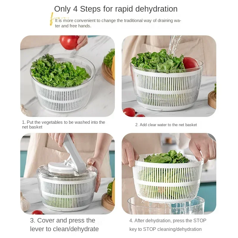 Vegetable Lover Easy Salad Dryer - Image 5