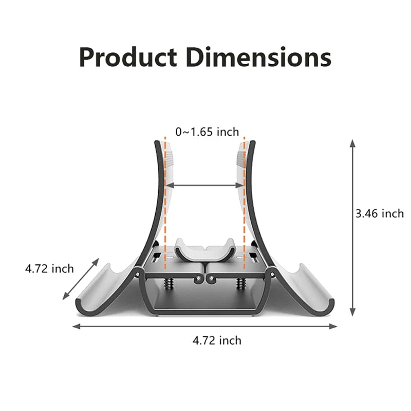 Vertical Gravity Non-slip Laptop Stand - Image 6