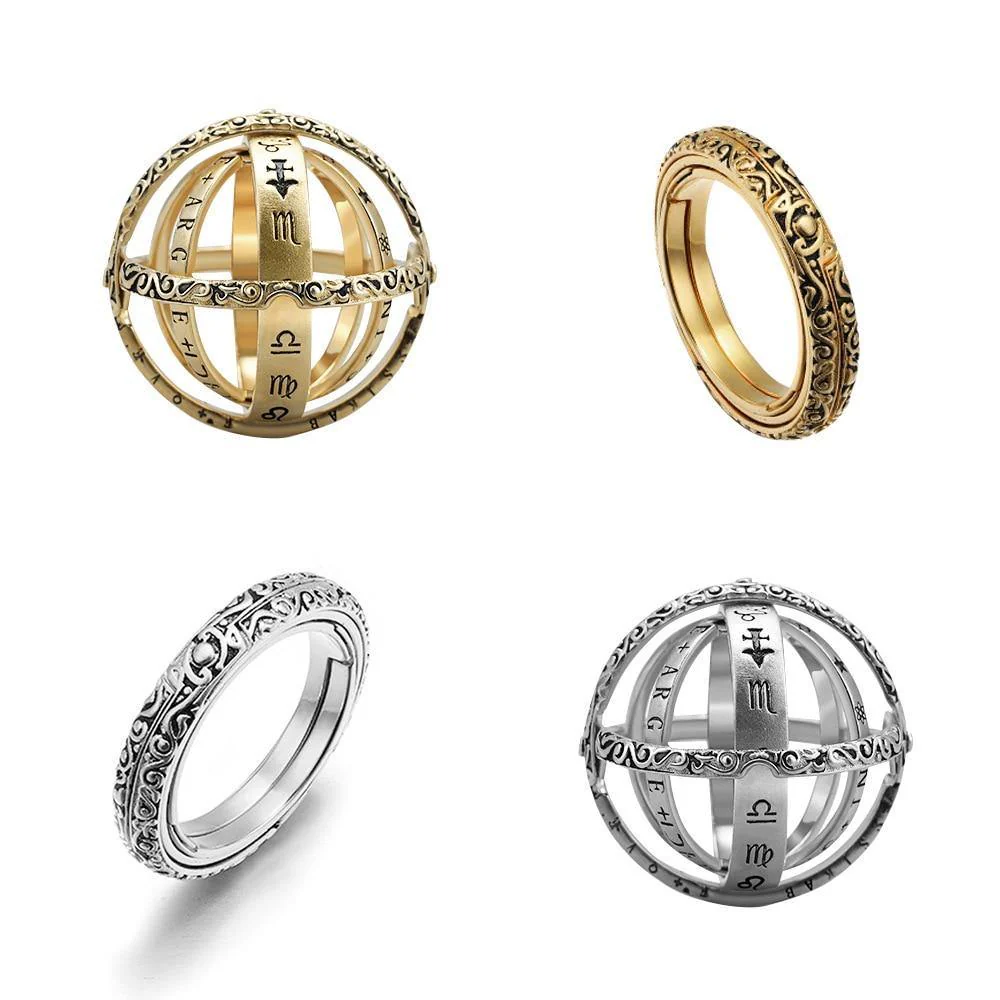 Vintage Astronomical Creative Complex Cosmic Ring - Image 3