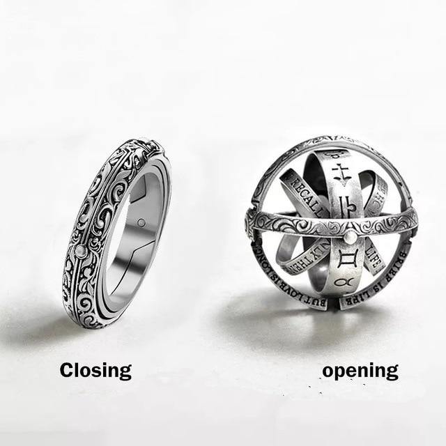 Vintage Astronomical Creative Complex Cosmic Ring - Image 5