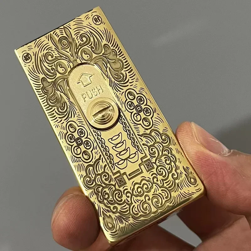 Vintage Flare One-Click Ignition Automatic Lighter - Image 8