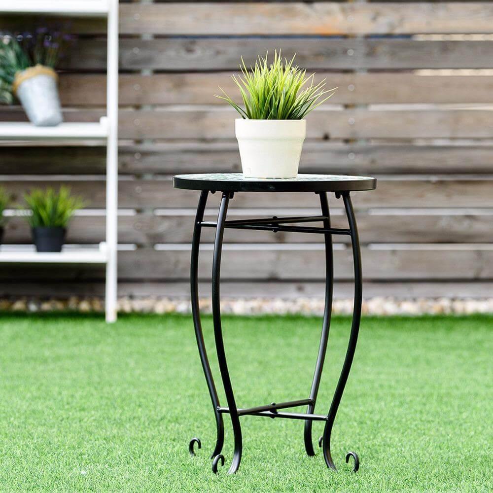 Vintage Look Stylish Side Table - Image 3