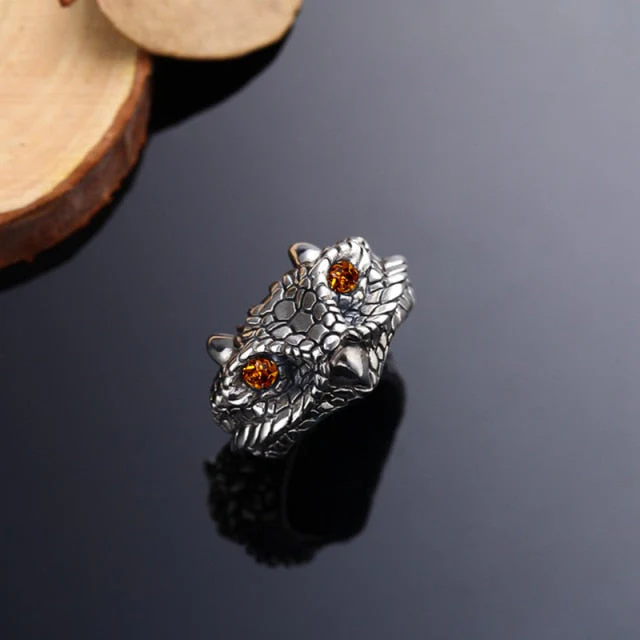 Vintage Punk Owl Ring - Image 6
