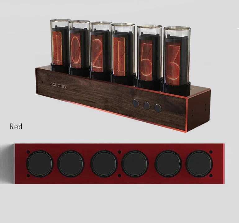 Vintage RGB Digital Tube Table Clock - Image 7