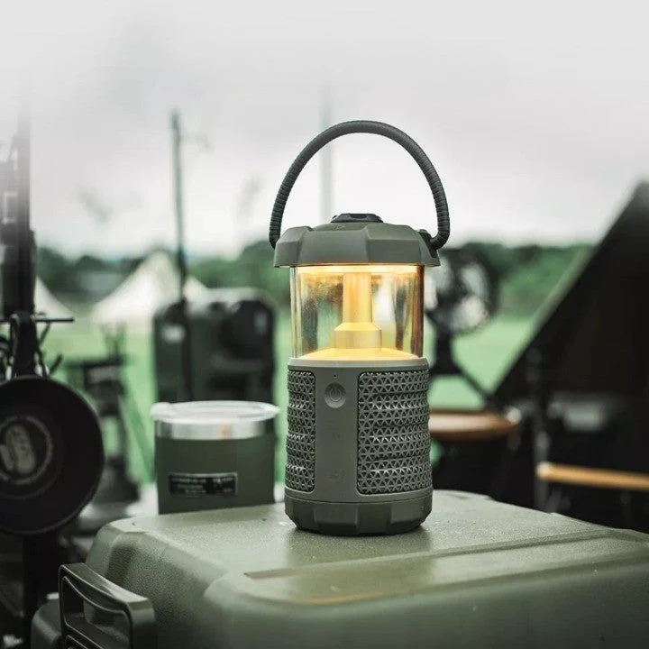 Vintage Style LED Outdoor Speaker Lamp - Image 4