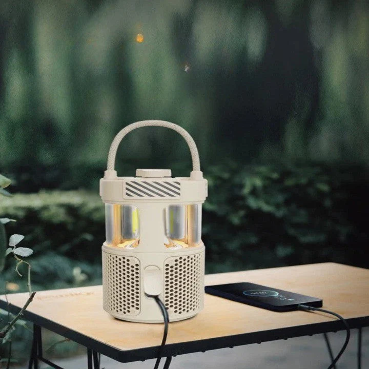 Vintage Style LED Outdoor Speaker Lamp - Image 5