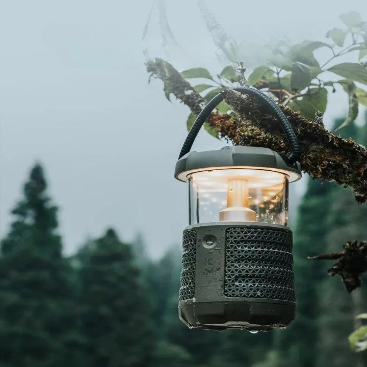 Vintage Style LED Outdoor Speaker Lamp - Image 6