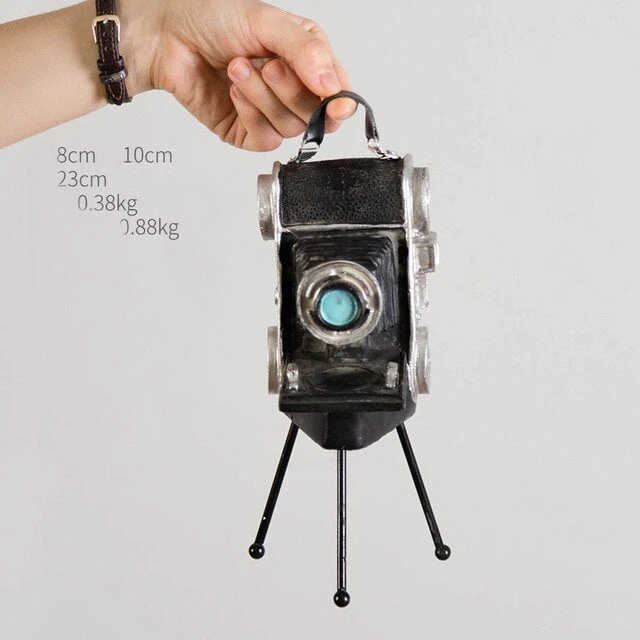 Vintage Style Old-fashioned Artificial Film Player Telephone Camera Projector - Image 11