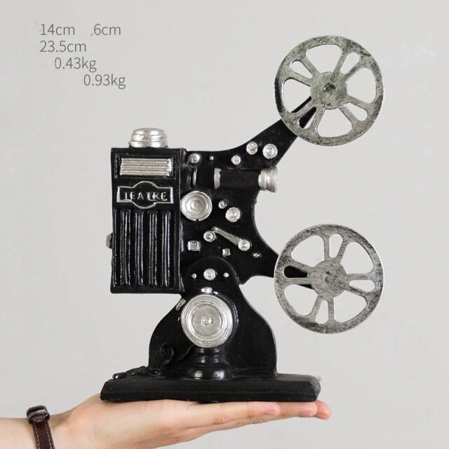 Vintage Style Old-fashioned Artificial Film Player Telephone Camera Projector - Image 13