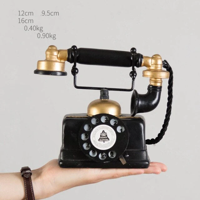 Vintage Style Old-fashioned Artificial Film Player Telephone Camera Projector - Image 15