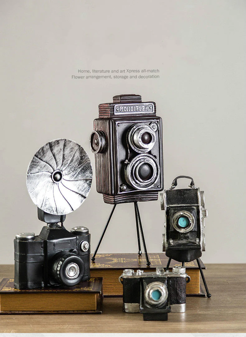 Vintage Style Old-fashioned Artificial Film Player Telephone Camera Projector - Image 6