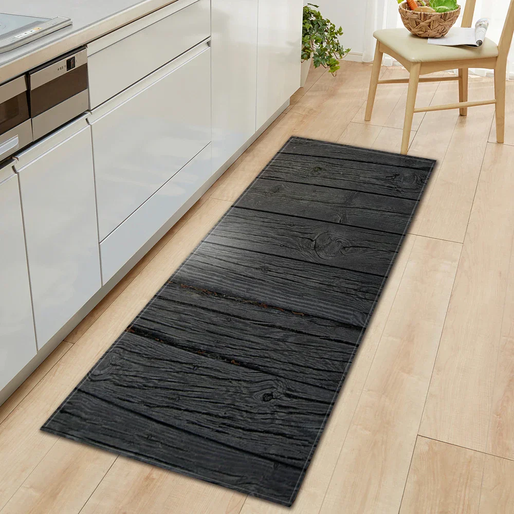 Vintage Wood Look Non-slip Cute Rugs - Image 11