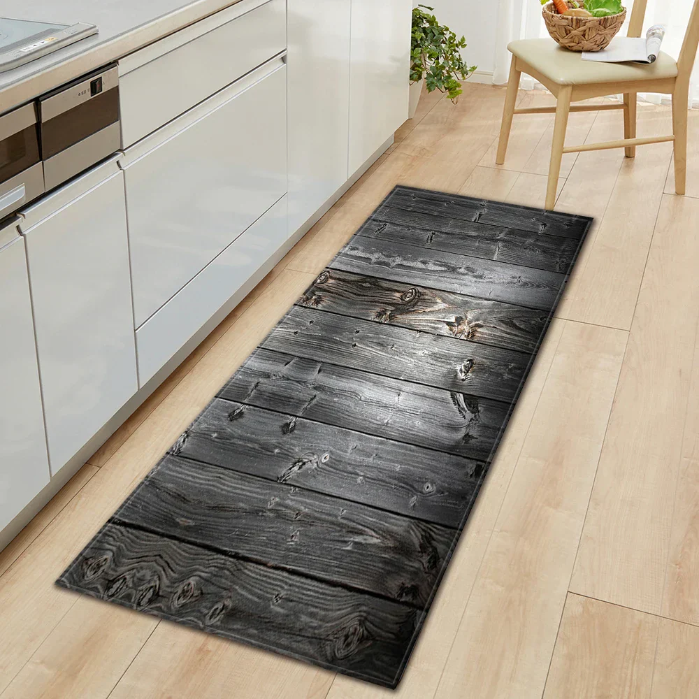 Vintage Wood Look Non-slip Cute Rugs - Image 16