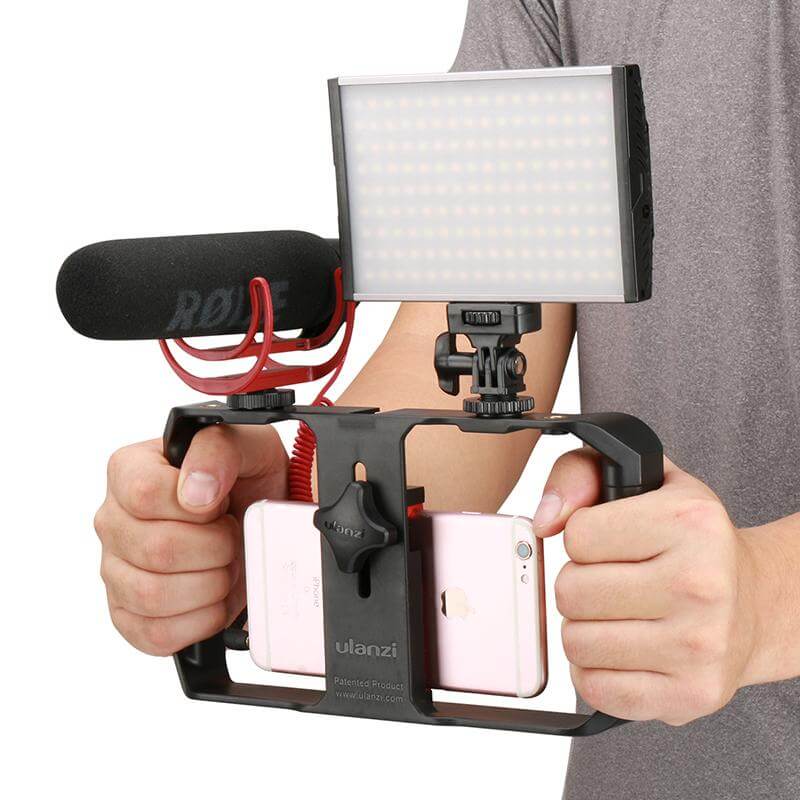 Vlogger Smartphone Tripod Mount Stand Stabilizer - Image 3