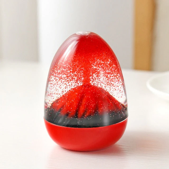 Volcano Eruption Liquid Hourglass - Image 3