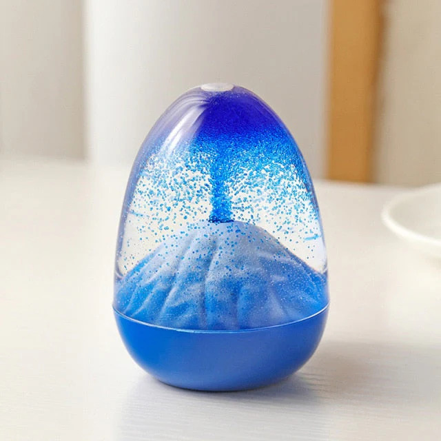 Volcano Eruption Liquid Hourglass - Image 5