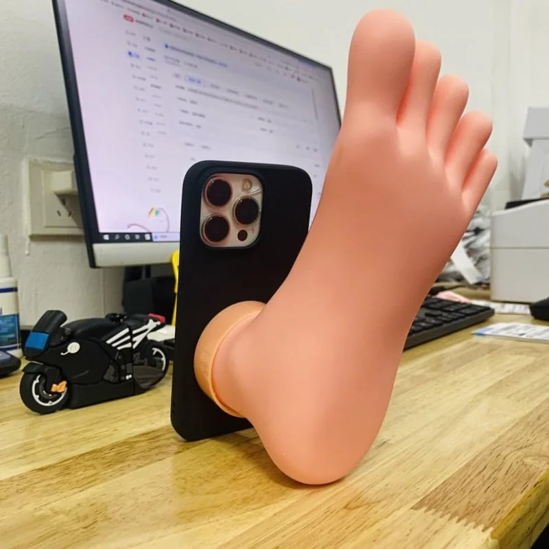 Walking Foot Funny iPhone Holder