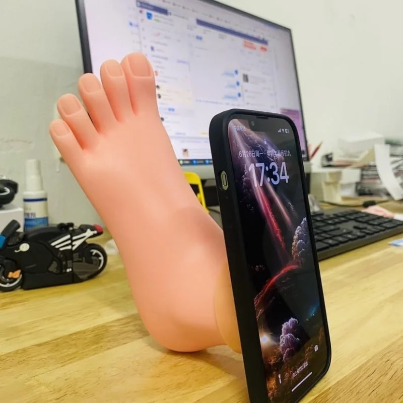 Walking Foot Funny iPhone Holder - Image 4