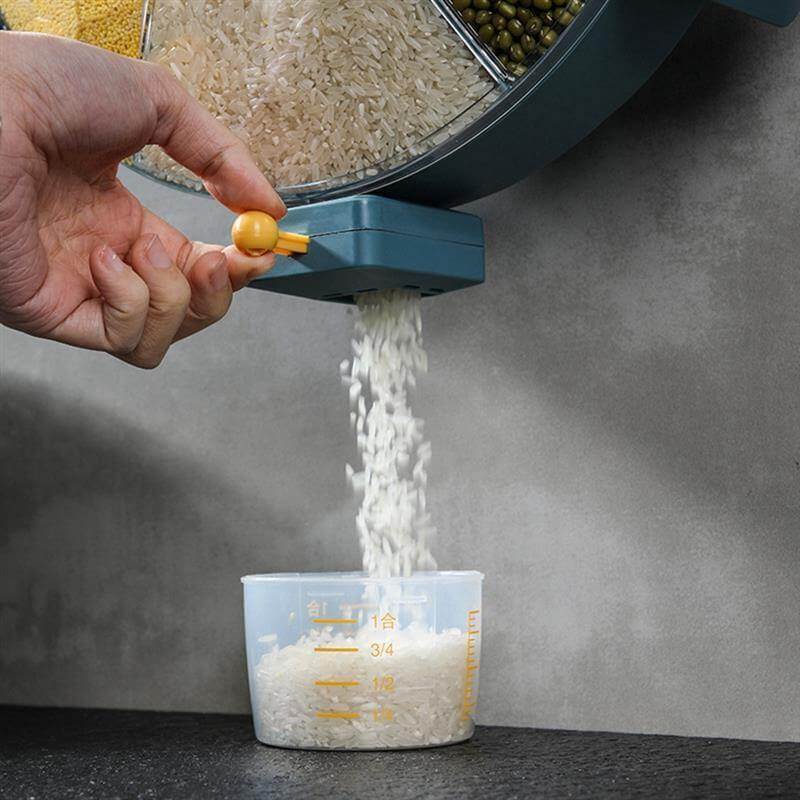 Wall Mounted 360 Degree Rotatable Cereals Grain Storage - Image 6