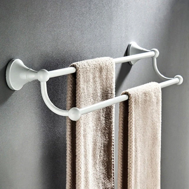 Wall-Mounted Bathroom Accessories Holder Set - Image 3