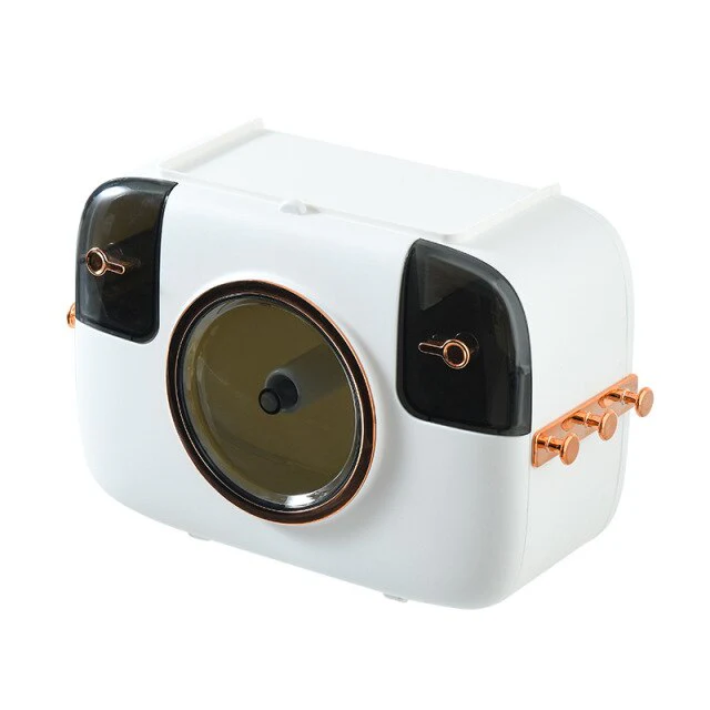 Wall Mounted Camera Shape Bathroom Tissue Box - Image 5