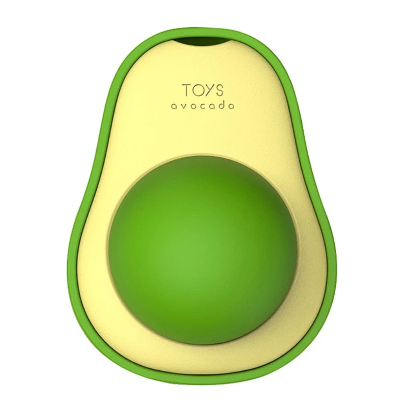 Wall-Mounted Cat Avocado Toy Ball - Image 6