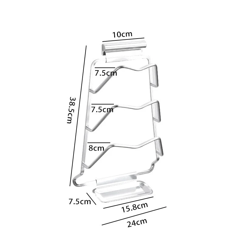 Wall-Mounted Extreme Pot Lid Holder Rack - Image 14