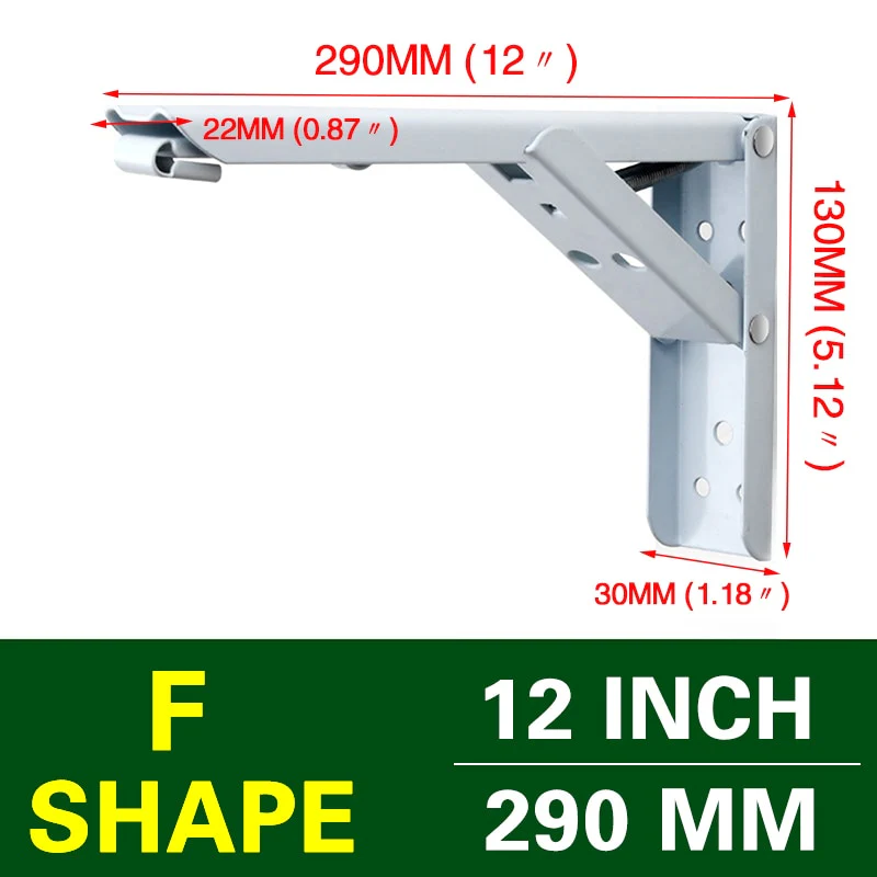 Wall-Mounted Foldable Shelf Organizer Bracket - Image 17