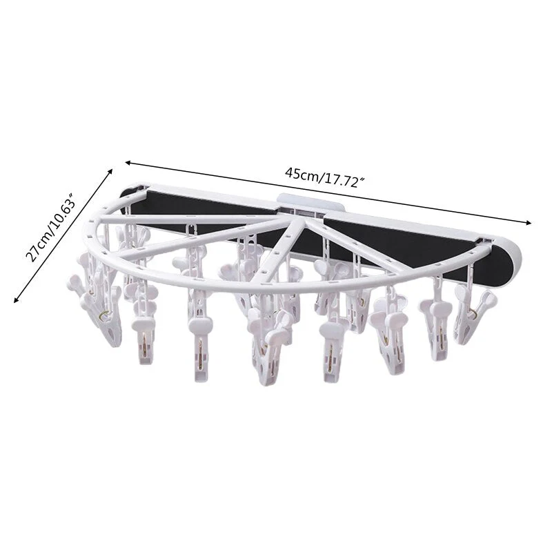 Wall-Mounted Foldable Socks Drying Rack - Image 5