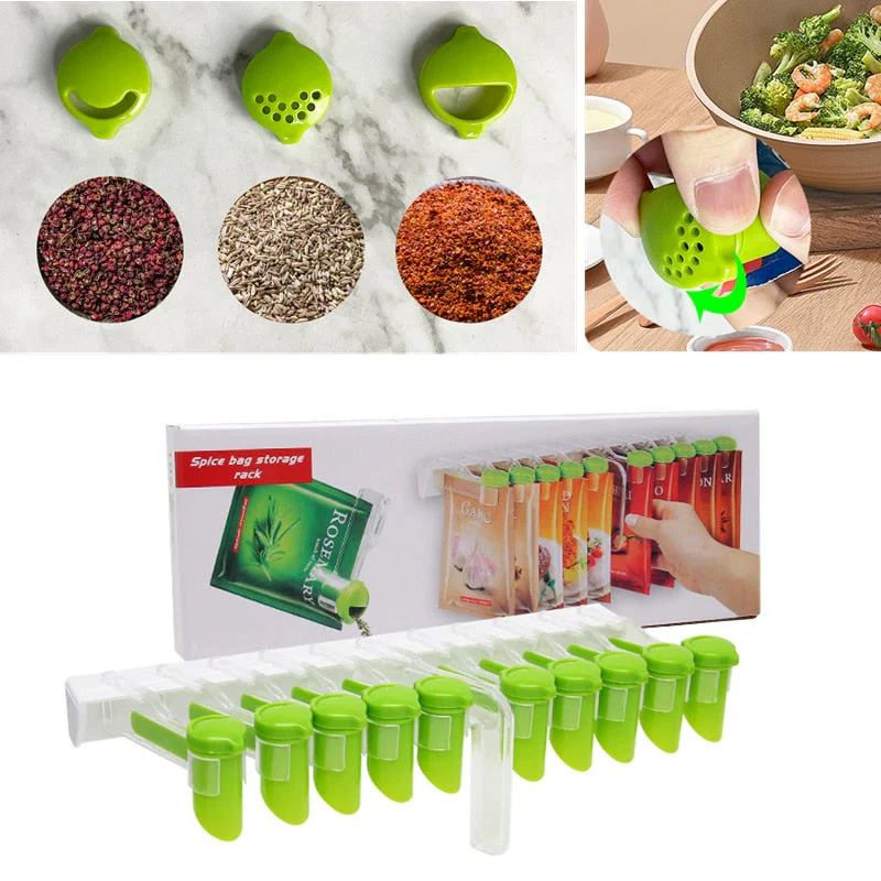Wall-Mounted Hang Around Seasoning Station Rack - Image 2