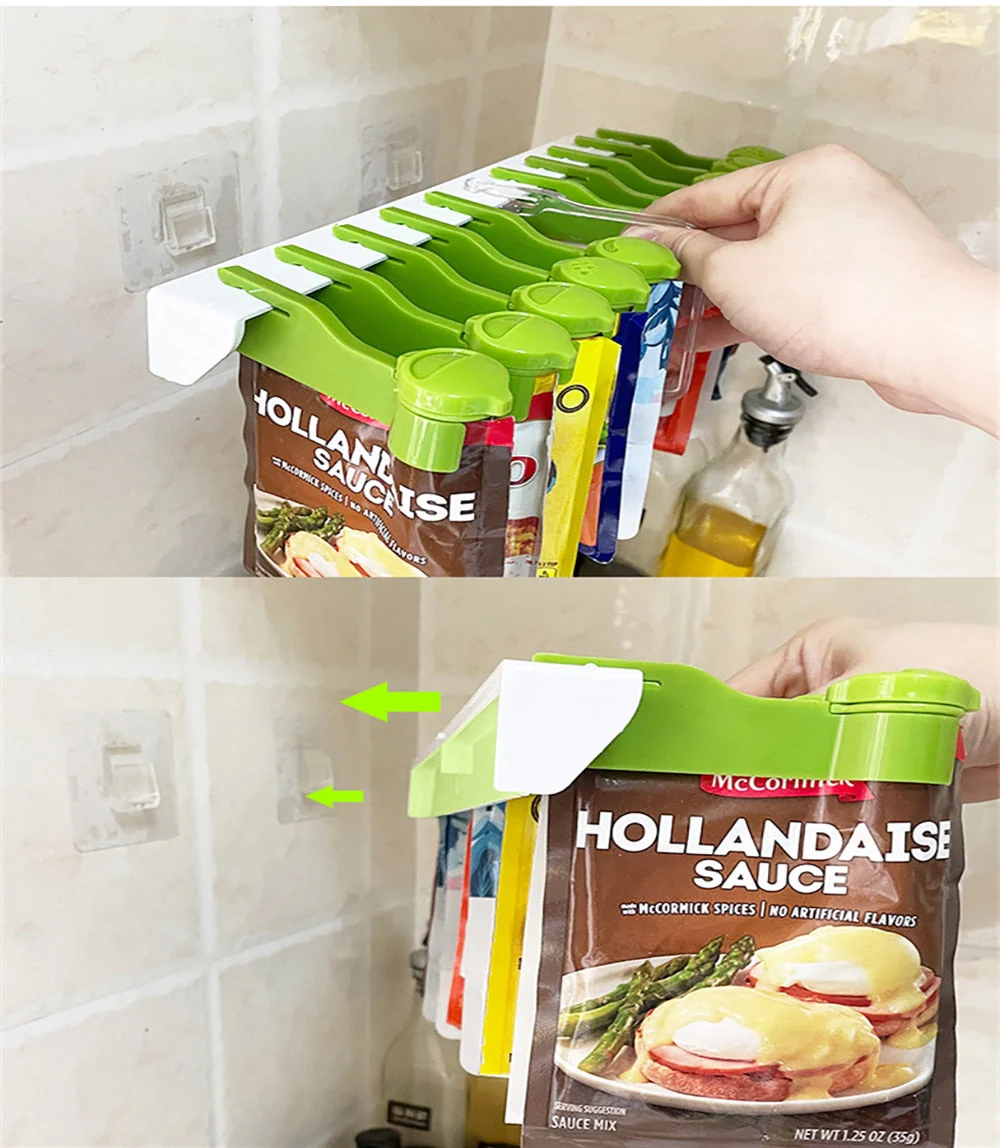 Wall-Mounted Hang Around Seasoning Station Rack - Image 3