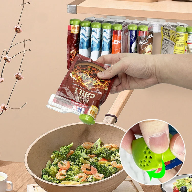 Wall-Mounted Hang Around Seasoning Station Rack - Image 5