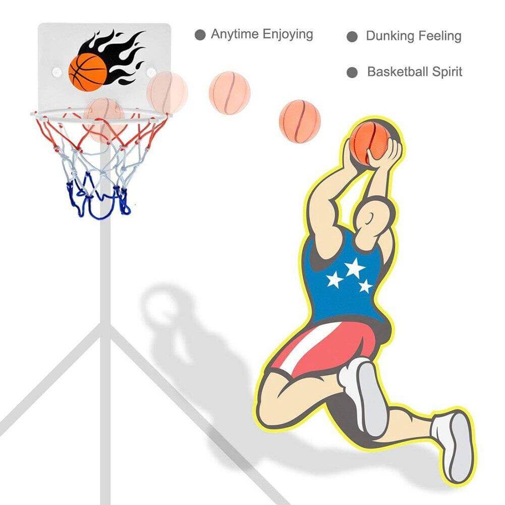 Wall-Mounted Mini Basketball Hoop Toy Set - Image 6